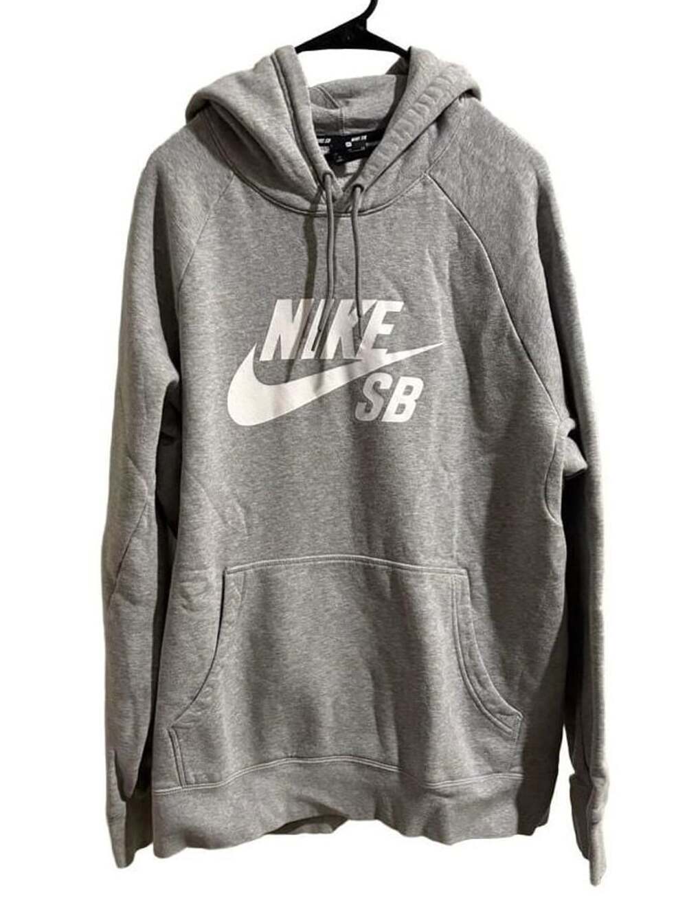 Nike SB Pullover Hoodie Grey Heather
